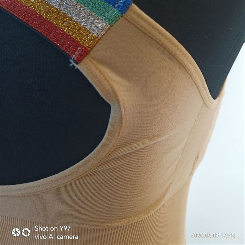 无缝背心